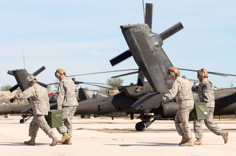 1st Air Cavalry Brigade Apache Gunnery